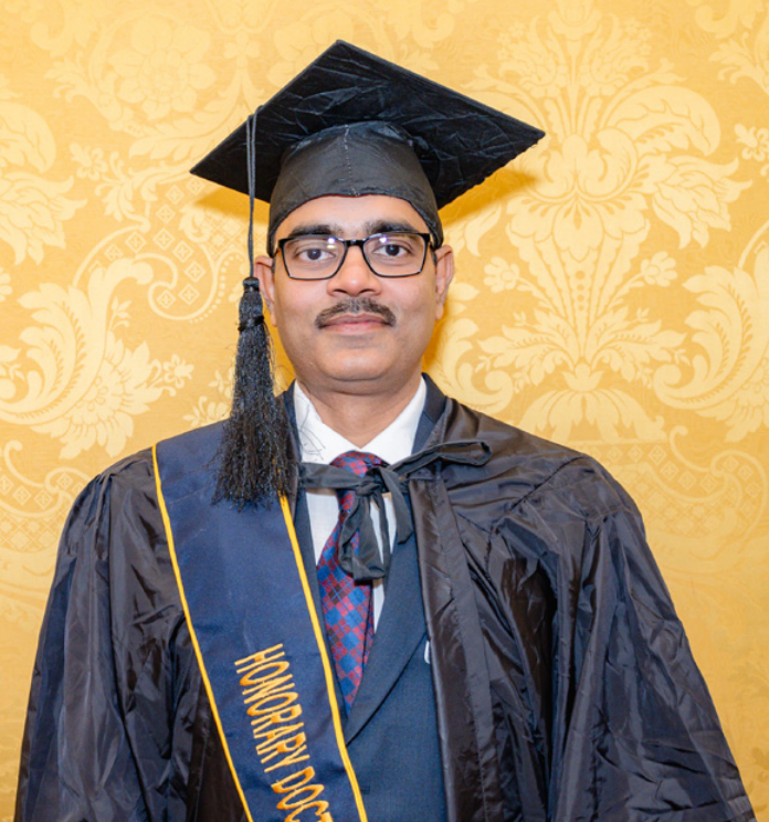 Dr (HC) Manas Moulic - Honorary Doctorate Awardee